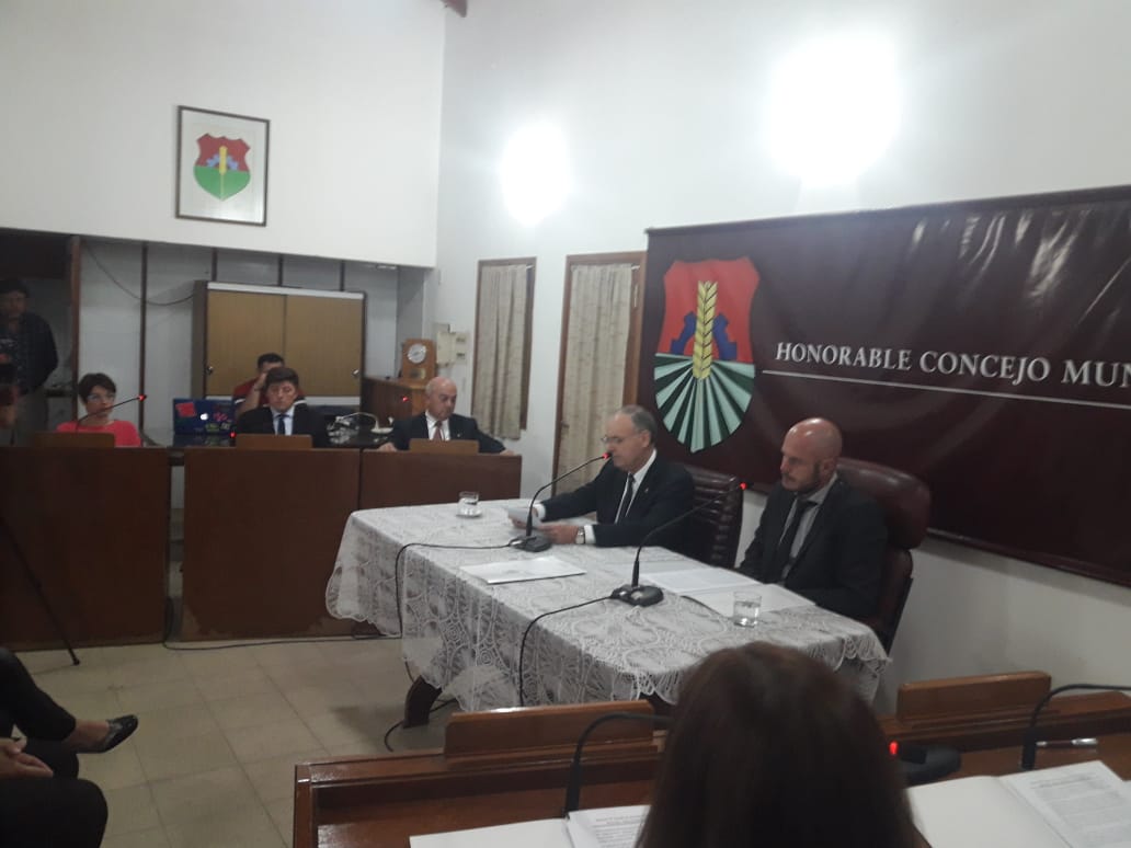 Inicio de sesiones 2019